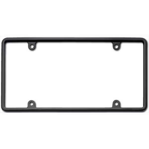 Cruiser Accessories 21350 Slim Rim License Plate Frame; Black, Cruiser Accessories, Mfr#: 21350